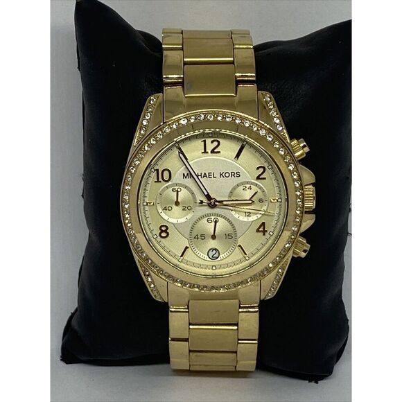 Michael Kors MK5166 Women\'s Stainless Steel Analog Dial Quartz Wrist Watch JK258 main image 8